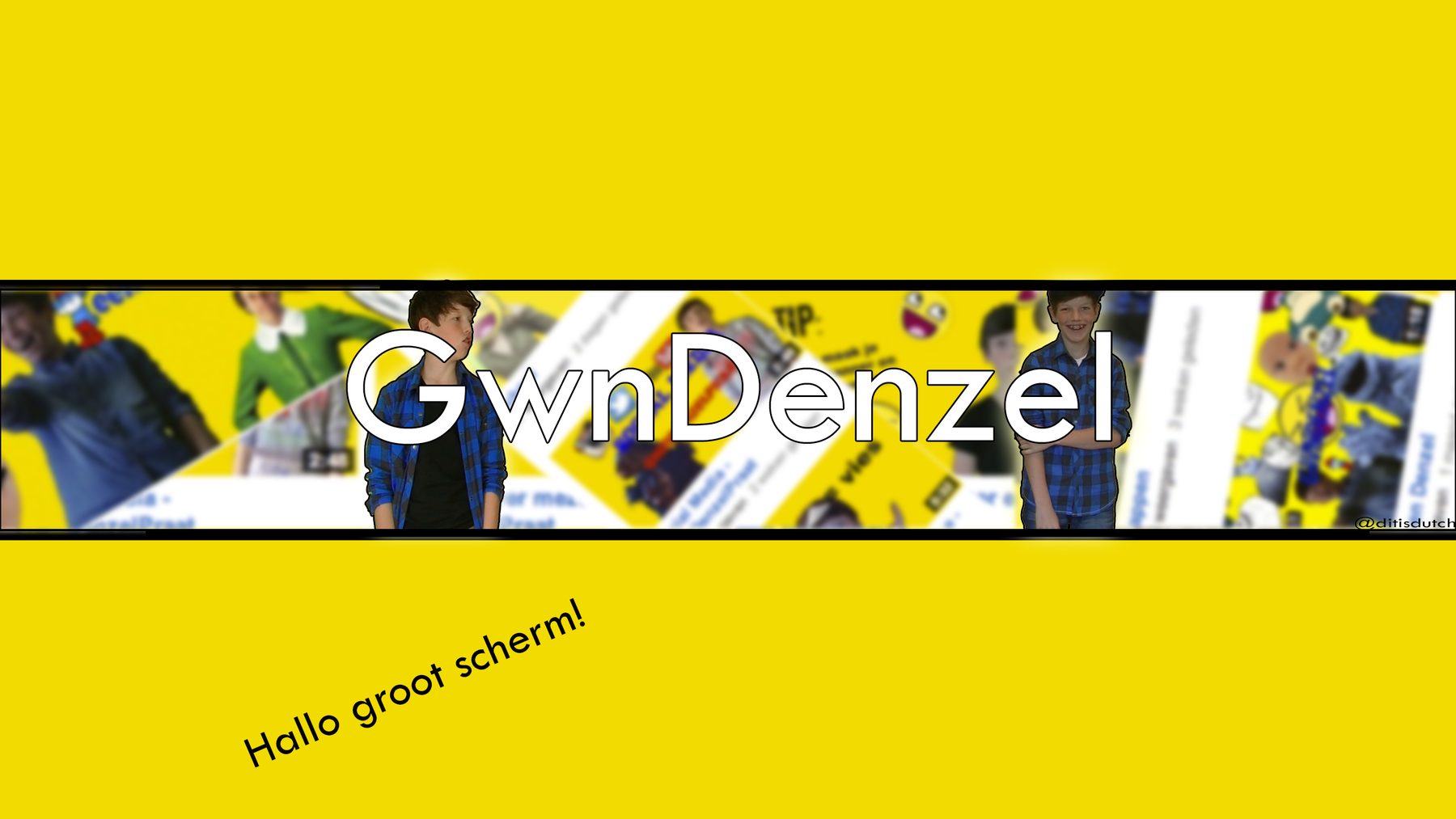 YouTube banner GwnDenzel